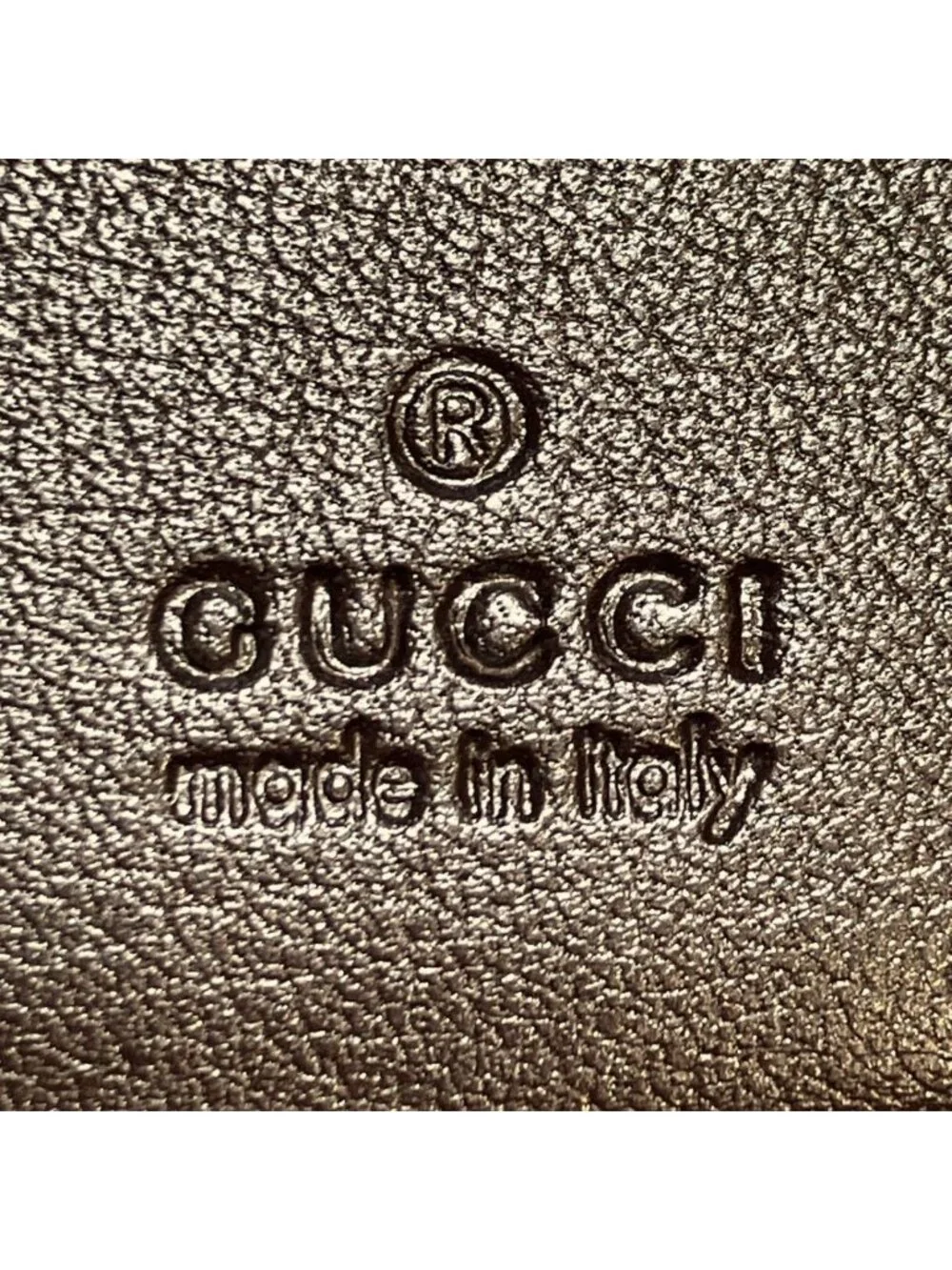 Gucci Guccissima Bifold Wallet Calf Leather Nylon